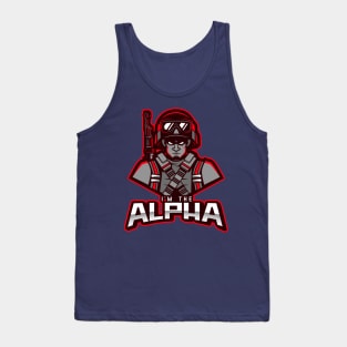 I'm The Alpha (13) Tank Top